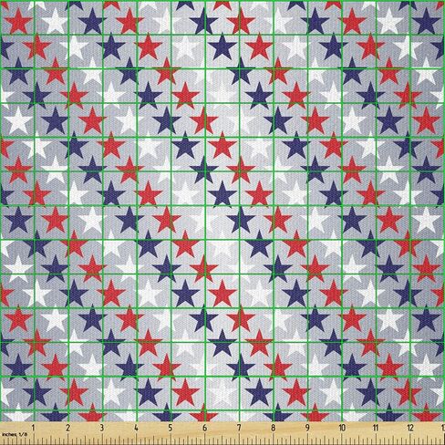 Ambesonne Bowling Party Fabric من The Yard، دبابيس البولينج المسطحة نمط مرسومة باليد نمط طباعة هواية أحادية اللون، نسيج محبوك مطاطي لخياطة الملابس والحرف الفنية، 2 ياردة، أبيض بني in Kuwait