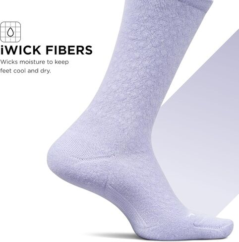 Feetures Women's Everyday Max Cushion Crew Sock in Kuwait