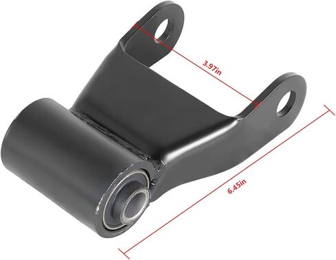 Rear Leaf Spring Shackle Replacement for 1994-2002 Ram 2500 3500 Wide 3 Inch Spring 722022 in Saudi Arabia