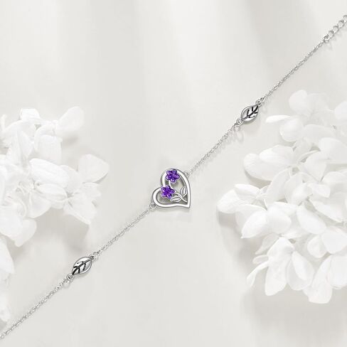 Shell/Dolphin/Turtle/Sunflower/Violet/Cat Paw/Cat And Dog/Flower/Heart/Claddagh/Ladybug/Cross/Celtic Knot Bracelet 925 Sterling Silver Bracelet Opal Moonstone Jewelry Gifts for Women in Saudi Arabia