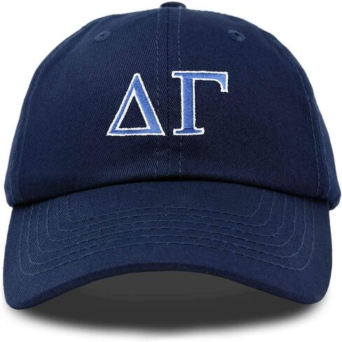 DALIX Delta Gamma Sorority Hat Womens Greek Letters Embroidered Baseball Cap in Saudi Arabia