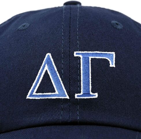 DALIX Delta Gamma Sorority Hat Womens Greek Letters Embroidered Baseball Cap in Saudi Arabia