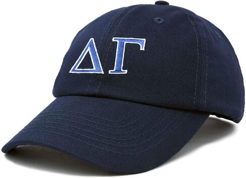 DALIX Delta Gamma Sorority Hat Womens Greek Letters Embroidered Baseball Cap in Saudi Arabia
