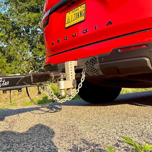 Receiver Hitch Cover | Compatible with 2023+ Toyota Sequoia | by Cosmic Craft, black, 1014-1010-A in Saudi Arabia