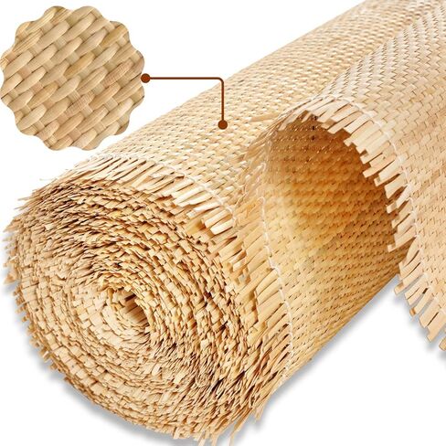 24 "عرض قصب طبيعي حزام لفة 3 أقدام مغلقة الروطان حزام مادة الضرب بالعصا لمشاريع الضرب المنسوجة قصب لفة الروطان ورقة لسقف خزانة كرسي الأثاث in Kuwait