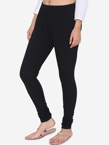 LUX LYRA Indian Churidar Leggings for Women Cotton Chudidars Extra Long Leggings in Kuwait