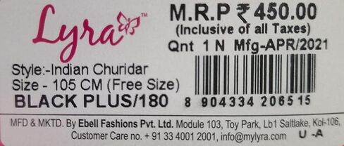 LUX LYRA Indian Churidar Leggings for Women Cotton Chudidars Extra Long Leggings in Kuwait