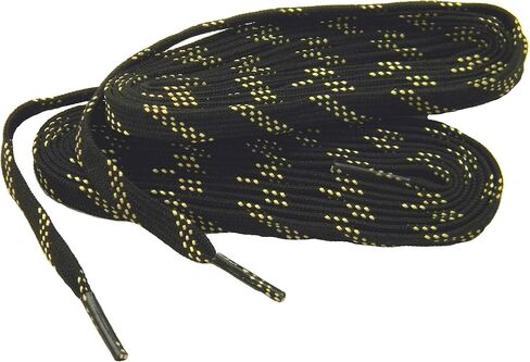 GREATLACES Heavy Duty proTOUGH(TM) Kevlar(R) Reinforced Boot 8mm Wide Flat Shoelaces (2 Pair in Saudi Arabia