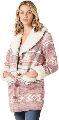 Wrangler Women's Retro Coat Pink XL in Saudi Arabia