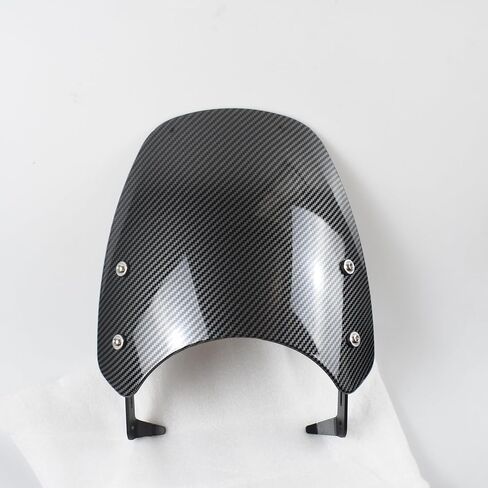 Motorcycle Accessories Windshield Windscreen Front Fairing Wind Deflectors fit for Triu-mph Bonneville Scrambler 1200 XE/XC/BE 2019-2022 (Black Smoke) in Saudi Arabia