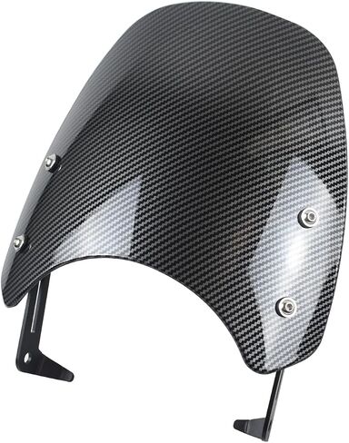 Motorcycle Accessories Windshield Windscreen Front Fairing Wind Deflectors fit for Triu-mph Bonneville Scrambler 1200 XE/XC/BE 2019-2022 (Black Smoke) in Saudi Arabia