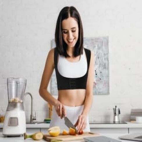 مشكل وضعية المرأة، ملابس تشكيل الذراع العلوي، أكمام ضاغطة، مصحح الوضعية، دعامة خلفية قابلة للتعديل لوضعية الجسم الأنحف، سترة مصححة للوضعية (XL) in Saudi Arabia