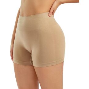 Womens Seamless Shaping Boyshorts Panties Tummy Control Underwear Slimming Shapewear Shorts