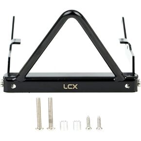 LCX Racing 1/10th RC الزاحف سيارة CNC تشكيله المصد الأمامي المعدني لمحور UTB10 كابرا غير محدود تريل عربات التي تجرها الدواب، ترقيات أجزاء الملحقات