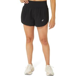 ASICS Women's Road 3.5IN Short Apparel, S, Performance Black
