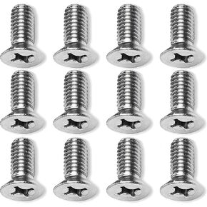 (Pack of 12) 936-000-601-40-H Replacement Brake Disc Rotor Screws Compatible with Acura & Honda
