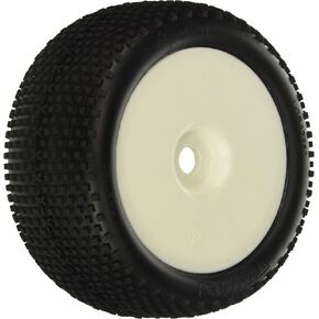 Losi 1/8 XTT TruggyTireBlMntdw/Wht Whl0 0ffset 2 LOSA17701B RC Tire