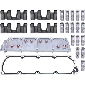 MOTOKU Engine Hydraulic Valve Lifter and Valley Cover and Guide for Chevy Express 08-14, Silverado 07-13, Suburban 07-09, Tahoe 07-08, Trailblazer 07-09 GMC Savana 08-14, Sierra 07-13, Yukon 07-09