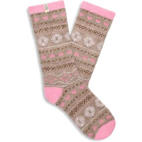 UGG Women's Leslie Graphic Crew Sock