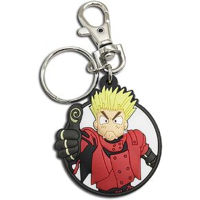 Great Eastern Entertainment Trigun - Vash The Stampede Thumbs Up PVC Keychain