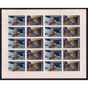 USPS Space Firsts Mercury Project and Messenger Mission Sheet of 20 Stamps Scott 4527-4528