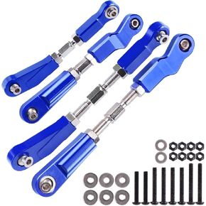 شدادات ألومنيوم قابلة للتعديل مع نهايات قضيب لشاحنة سيارة عربات التي تجرها الدواب 6S 1/7 جناية بلا حدود 1/8 تايفون 6S BLX RC (أزرق) in Kuwait