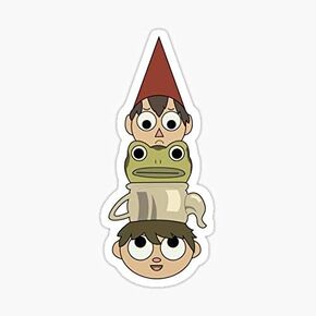 Over The Garden Wall Totem Sticker - Sticker Graphic - Auto, Wall, Laptop, Cell, Truck Sticker for Windows, Cars, Trucks