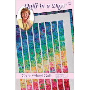 Quilt In A Day Color Wheel Quilt: Eleanor Burns Signature Pattern