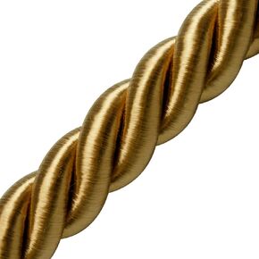 Trims by the Yard 5 Yards of Morgan 1" Twisted Cord Trim, Gold