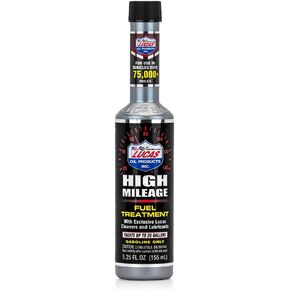 Lucas Oil 10977 High Mileage Fuel Treatment - 5.25 Ounce (Pack of 12)