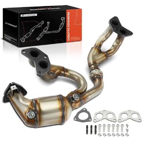 A-Premium Front Catalytic Converter Kit Direct-Fit Compatible with Subaru Outback 2015-2019, Legacy 2015-2019, 2.5L, EPA Compliant, Replace# 44620AD83C, 44620AD82A