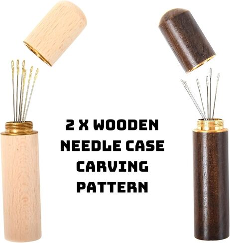 حقيبة إبرة خياطة كبيرة من SAPOCHE - 24 قطعة: تتميز بإبر ذاتية الخيط للخياطة اليدوية، هذه الإبر سهلة الخيط مثالية للتطريز والحرف اليدوية وجميع احتياجات الخياطة الخاصة بك. in Kuwait