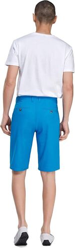 Men's Slim Fit Casual Shorts 100% Cotton Flat Front Shorts with Slant Pockets in Saudi Arabia