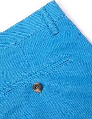 Men's Slim Fit Casual Shorts 100% Cotton Flat Front Shorts with Slant Pockets in Saudi Arabia