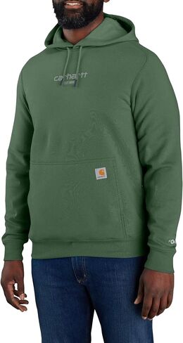 Carhartt Men's Force Relaxed Fit Lightweight Logo Graphic Sweatshirt in Saudi Arabia