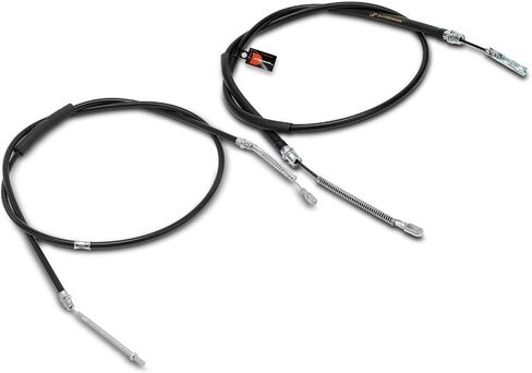 A-Premium Rear Driver and Passenger Side Parking Brake Cable Assembly Compatible with Chevrolet & GMC Models: S10 1998-1999/2002-2003, Sonoma 1998-1999/2002-2003, 2-PC Set - Replace# 15724595 in Saudi Arabia