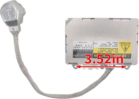 81107-51050 وحدة تحكم وحدة صابورة زينون لسيارة Toyota Prius 2004 2005 مع مجموعة D2R، قطعتين in Saudi Arabia
