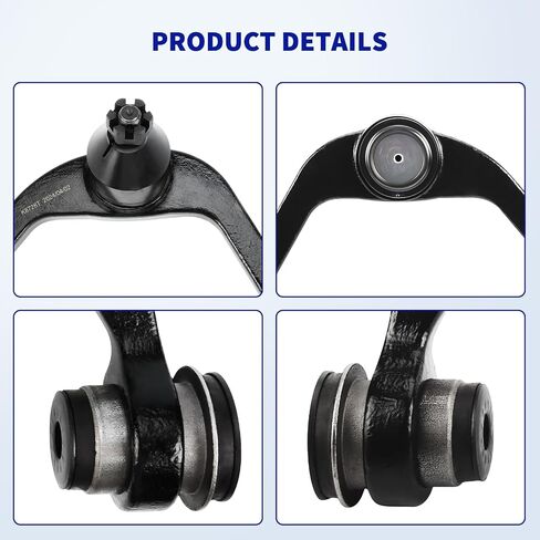 LCWRGS 2WD Front Upper Control Arms Compatible with 97-02 Ford Expedition, 97-03 F-150, 97-99 F-250, 98-02 Lincoln Navigator, Suspension Kit Lower Ball Joints Tie Rods Sway Bar Pitman Idler Arm -12pc in Saudi Arabia