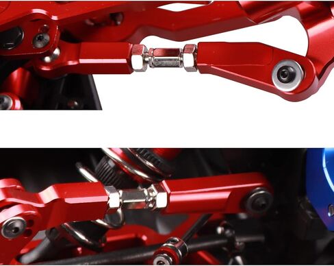 شدادات ألومنيوم قابلة للتعديل مع نهايات قضيب لشاحنة سيارة عربات التي تجرها الدواب 6S 1/7 جناية بلا حدود 1/8 تايفون 6S BLX RC (أزرق) in Kuwait