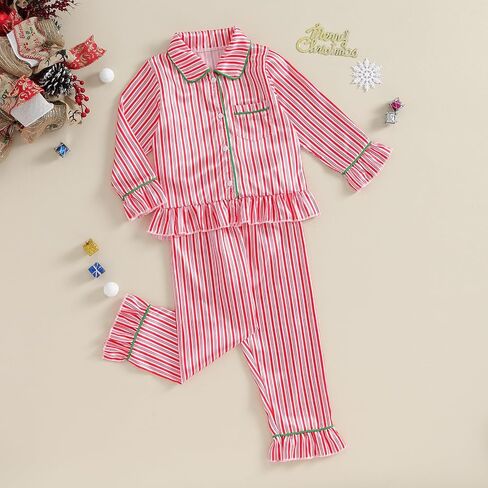 Halloween Pajamas for Toddler Girls Boys Pumpkin Silk Pajamas Long Sleeve Button-Down Tops Pants 2 Pieces Pjs Set in Saudi Arabia