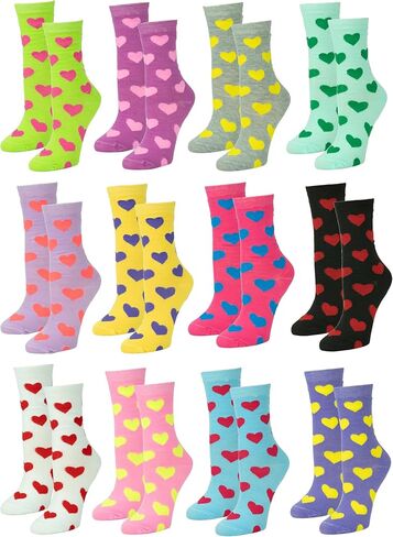 جوارب جيلانتي النسائية مكونة من 12 زوجًا، ناعمة ورفيعة وخفيفة الوزن ومسامية، رياضية وكاجوال in Kuwait