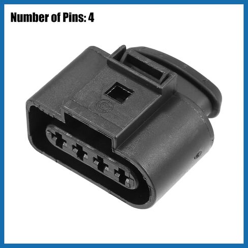 6 مجموعة 4 دبوس رقم 1J0973724 ملف الإشعال Coilpack موصل قابس مهايئ مجموعة أدوات استبدال لشركة فولكس فاجن لأودي لمقعد سكودا استبدال العنصر in Saudi Arabia