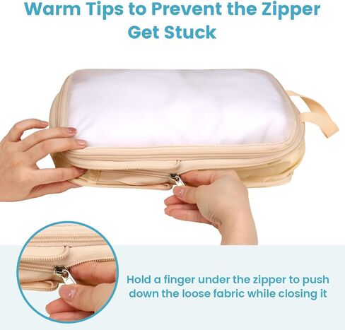 Cambond 4 Compression Packing Cubes Multi-color Bundle with 6 Set See Through Mesh Compression Packing Cubes Khaki in Kuwait