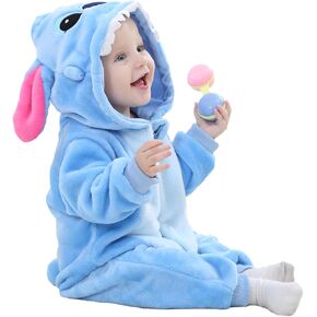 Unisex Baby Costume,Baby Flannel Animal Halloween Onesie Pajamas Home Clothing in Saudi Arabia