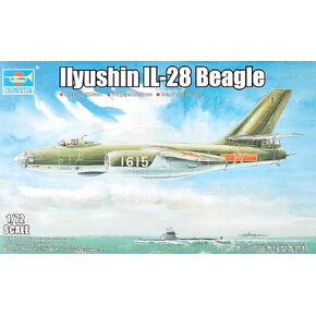 Trumpeter Ilyushin IL28 Beagle Aircraft (1/72 Scale)