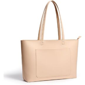 Fancy Forest Tote Bag for Women，Vegan Leather Shoulder bag，Tote Purse with Zipper for Work, Travel