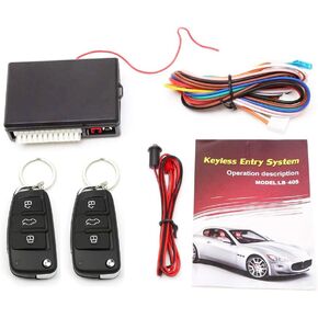 Universal Car Vehicle Security Car Door Lock Keyless Entry System Remote Central Control Box Kit