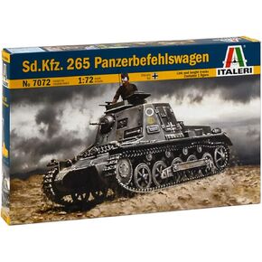 Italeri 1:72 Sd.Kfz 265 Small Tank Command Car Scale 1 : 72