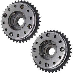 HiSport Engine Variable Valve Timing (VVT) Camshaft Sprocket Gears Intake and Exhaust - Compatible with X3 X4 Z4 520 528 328 428i N20 N26 - Replace 11367583818 11367583819