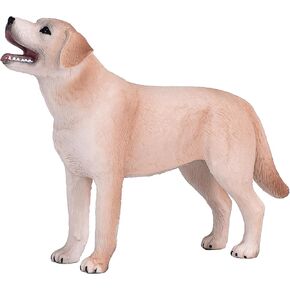 تمثال لعبة موجو لابرادور أصفر واقعي لحيوان مستأنس مرسومة يدويًا in Kuwait